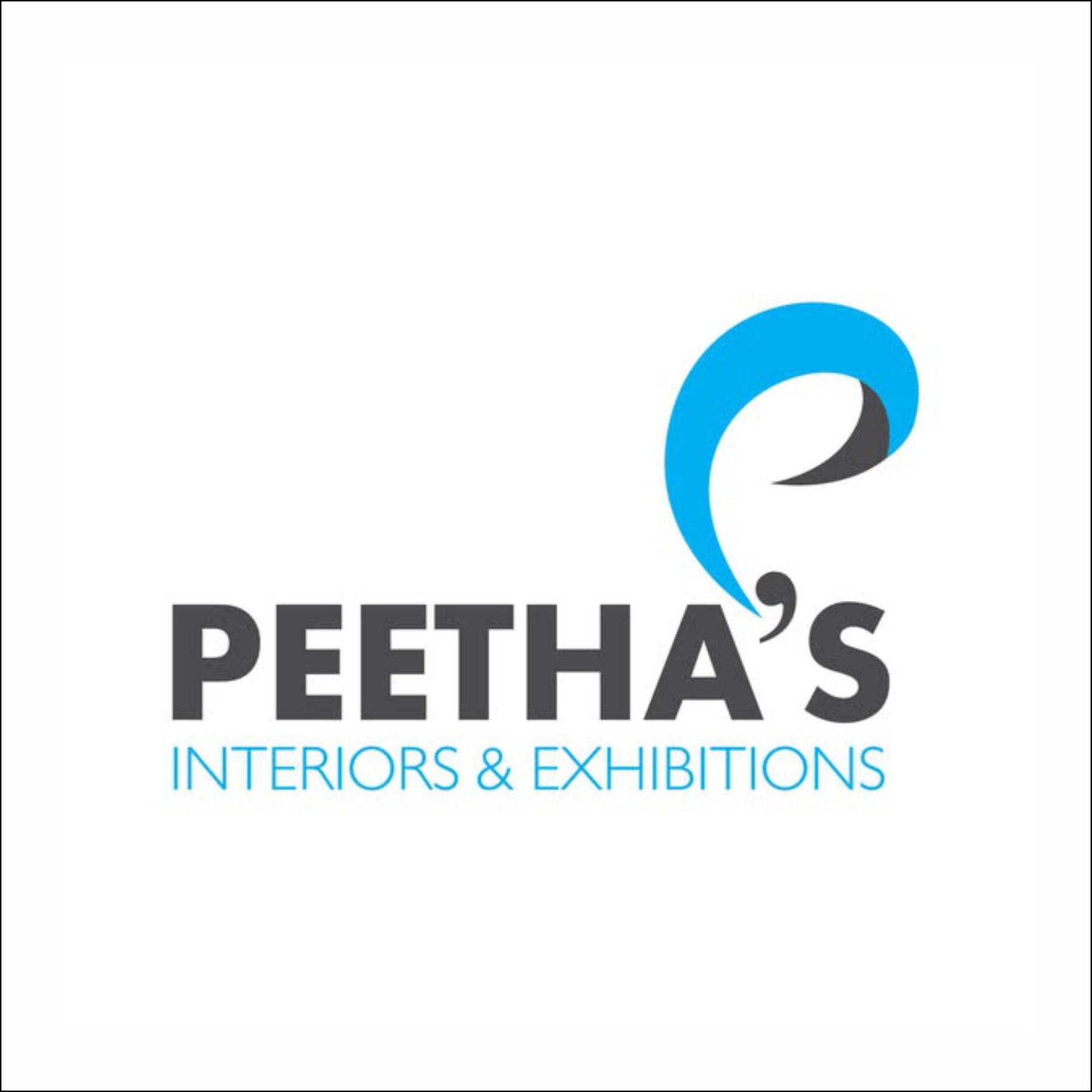 Logo Design for Peethas Intgeriors & Exhibitions, Dubai, UAE