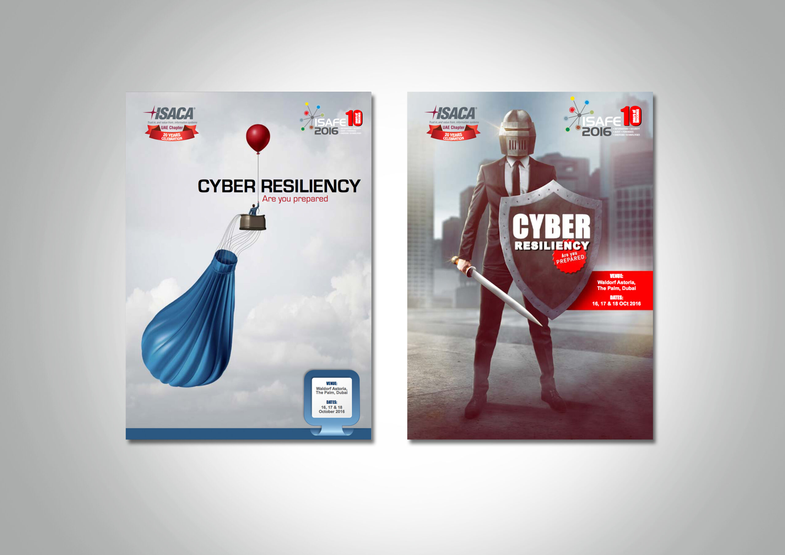 Brochure Design for Isaca Isafe Dubai by Creativo Camaal Associate in United Arab Emirates UAE