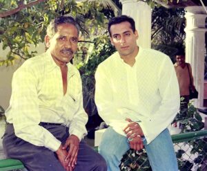 B.K.Tambe with Salman Khan