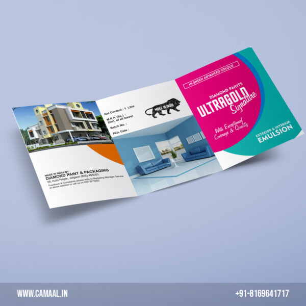 Colour Chart for Diamond Paints Jalgaon by Creativo Camaal Freelance Graphic Designer from Mumbai