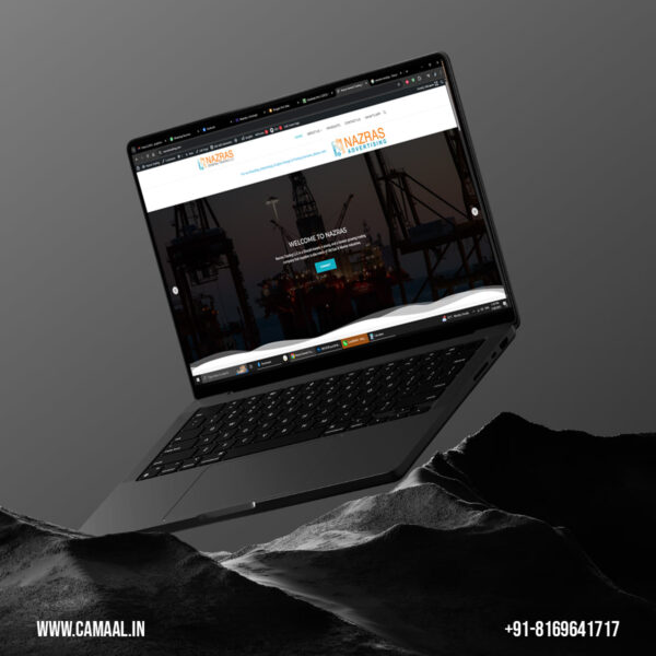 Website Design and Hosting for Nazras General Trading Company from Sharjah UAE catering to Oil & Natural Gas Industry in Persian Gulf region.