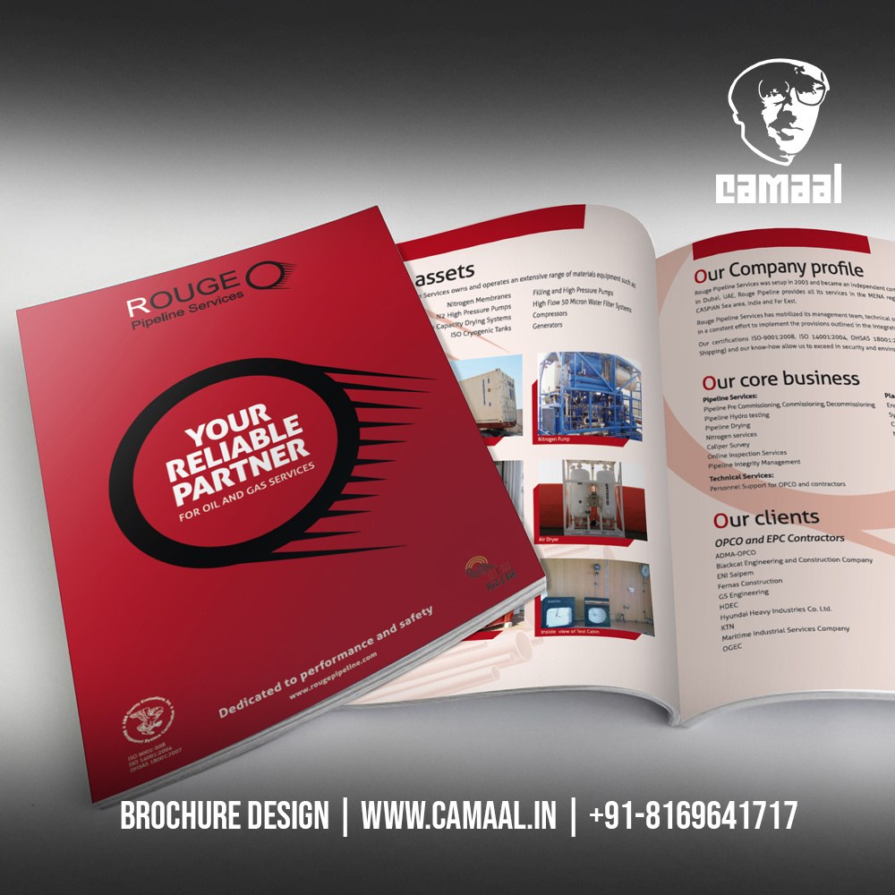 Brochure Design for Rouge Pipeline Dubai UAE by Creativo Camaal Assocaite in United Arab Emirates