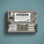 Packaging Label Design for Dharam Bakers