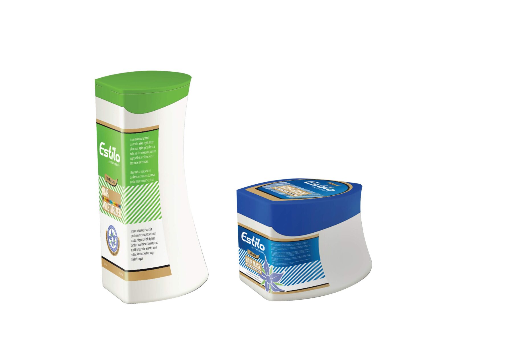 Packaging Label Design for Estilo Aromatherapy