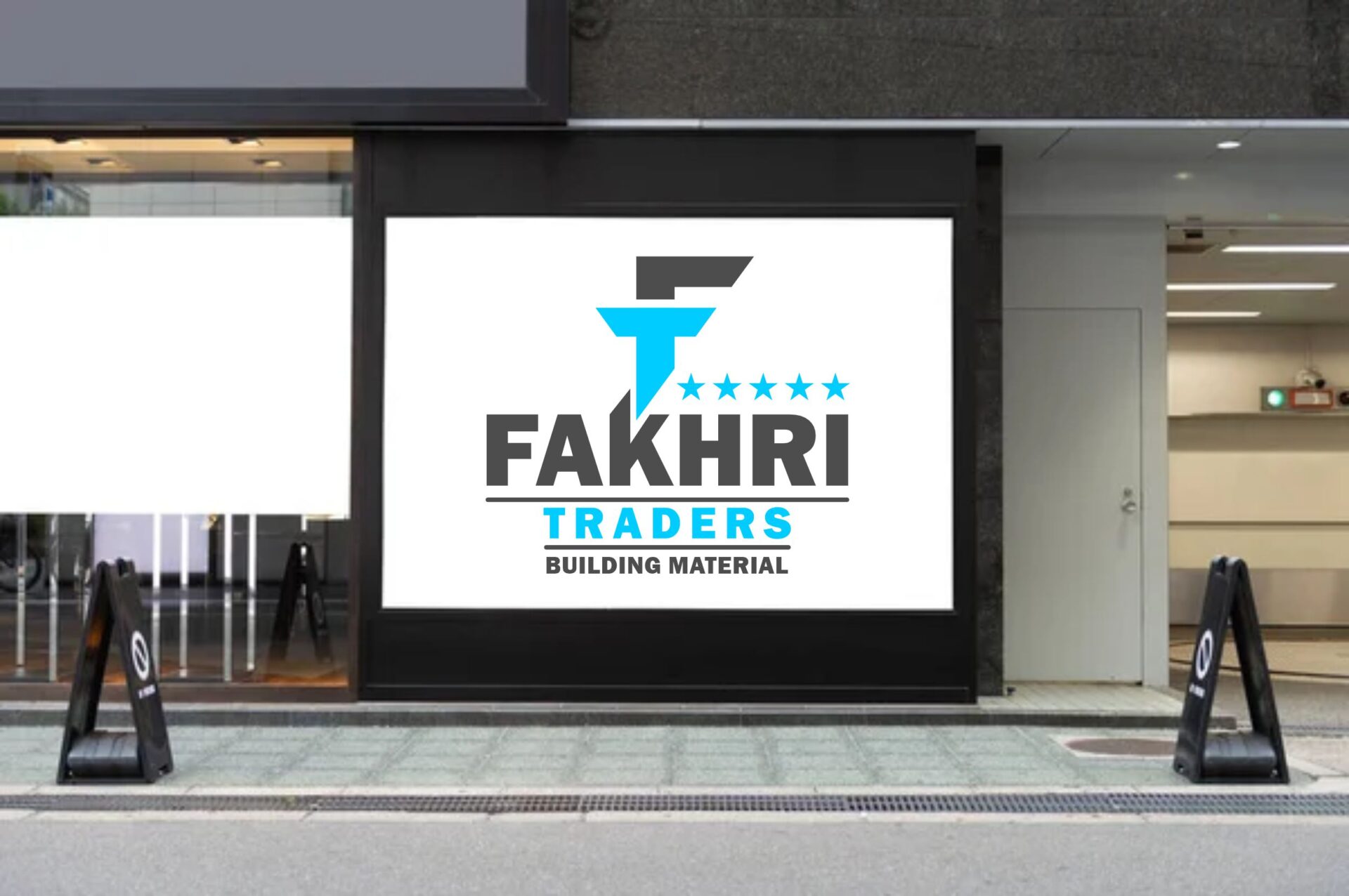 Logo Design for Fakhri Traders Khargone by Freelance Graphic Designer Creativo Camaal from Mumbai India