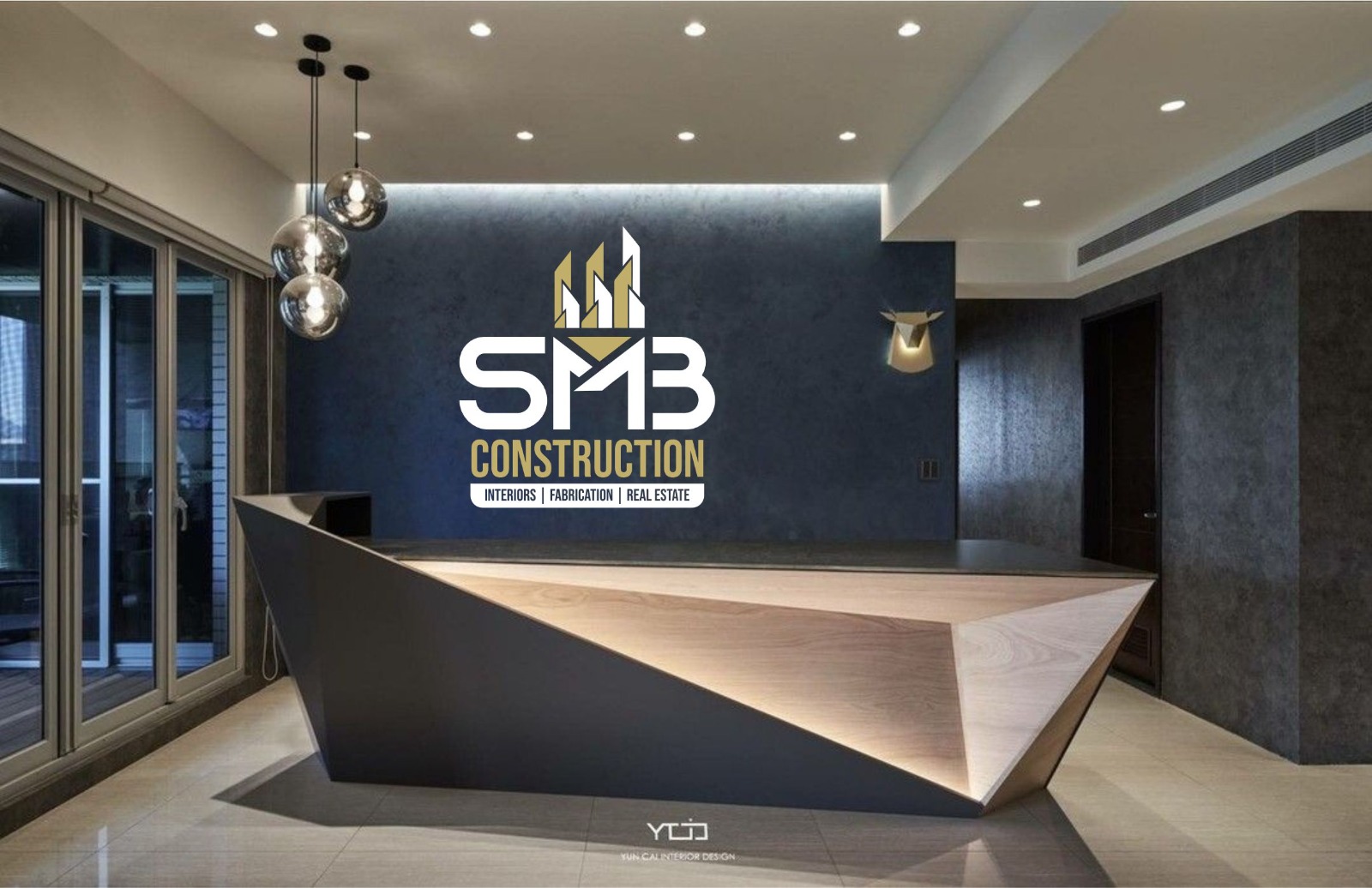 Logo Design for SMB Construction Interior Designer and Contractor Aliasgar Boxwala Mumbai India