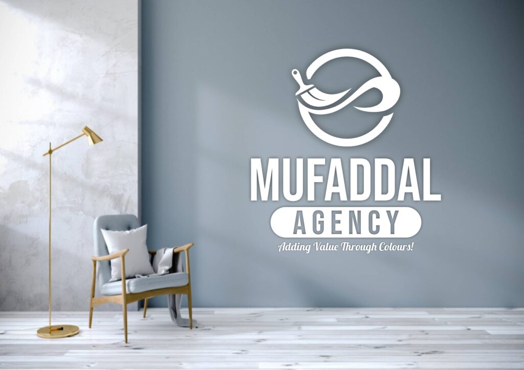 Logo Design for Mufaddal Agency Dealers for Asian Paints and Diamond Paints in Khargone MP