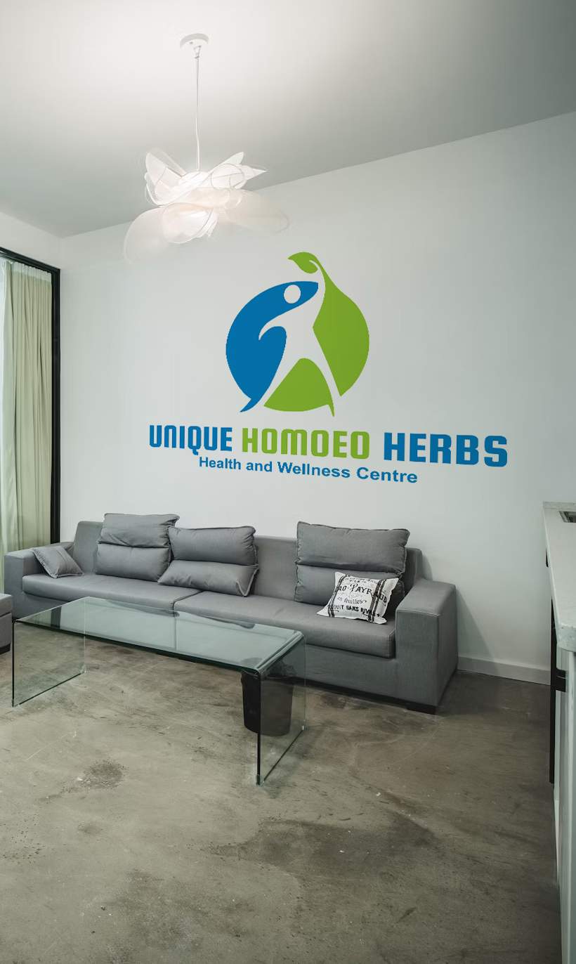Logo Design for Unique Homoeo Herbs Indore designed by Indian Freelance Logo Designer Creativo Camaal from Mumbai India