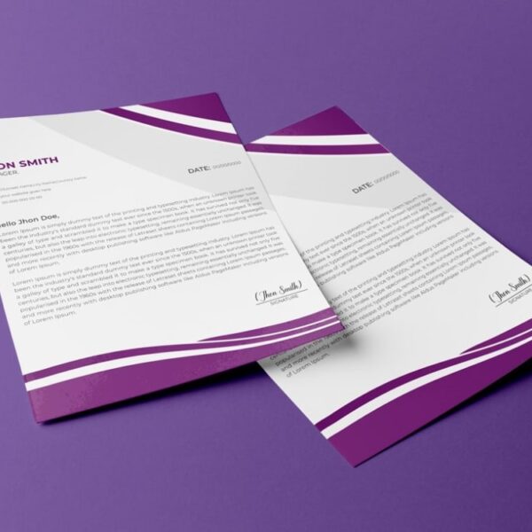 Letterhead, Invoice, Bill Books, Ratelist Designing & Printing Services in Mumbai India by Creativo Camaal - Delivering Worldwide.