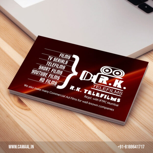 Visiting Card Design by Creativo Camaal Freelance Graphic Designer from Mumbai India