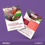Front Back Flyer Design Mockup for Al Saif Import Export from India to Nairobi Kenya and other African Countries by Creativo Camaal from Mumbai India