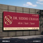 Signboard Flex Vinyl Digital Printing Solvent Eco Solvent Print for Dr. Siddhi Chavan Mumbai by Freelance Signage Printing Services by Camaal