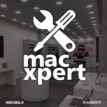 Logo Design for Mac Xpert Apple Repair Centre in Mumbai by Freelance Logo Designer Creativo Camaal from Mumbai India