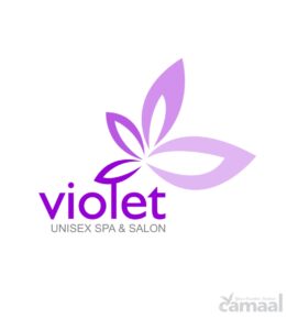 Logo Design for Violet Salon Baroda by Freelance Logo Designer Creativo Camaal from Mumbai India