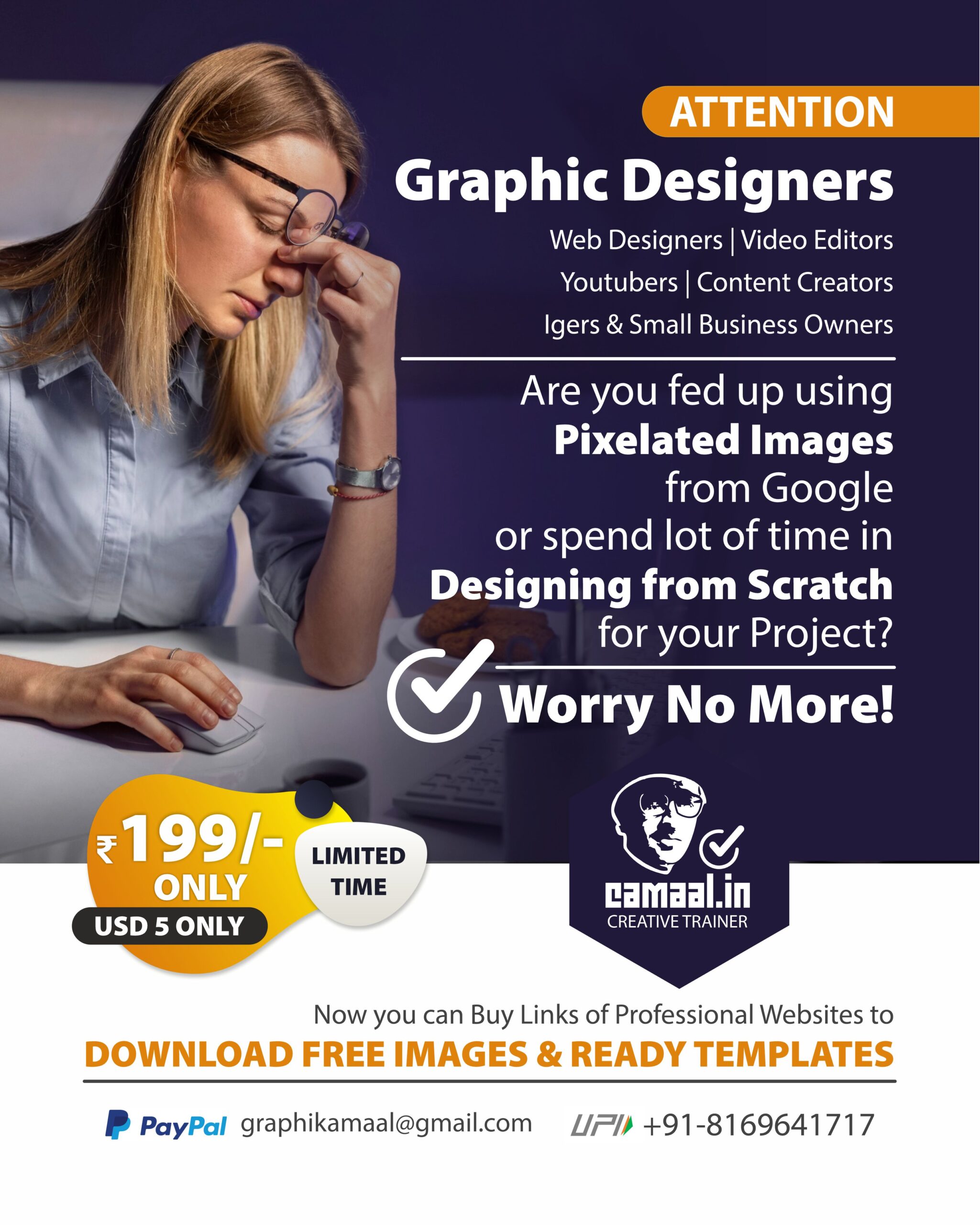 Buy Links to Download Free Images, Vectors, Templates