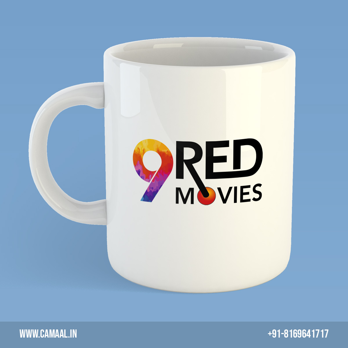 Bulk Mug Printing for 9 Red Movies