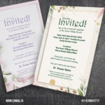 Invite Invitation Card Design for Raksha by Creativo Camaal Freelance Graphic & Web Designer from Mumbai India
