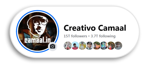 Connect with Creativo Camaal on Facebook Connect with Creativo Camaal on Facebook