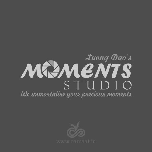 Logo Design for Moments Studio Hanoi Vietnam by Freelance Graphic Designer Creativo Camaal Ha Noi Vietnam