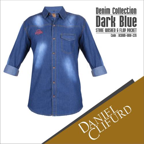 Social Media Digital Promotion Marketing Design for Daniel Clifurd Shirt Denim Collection from London UK